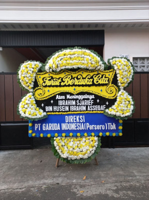 Papan Bunga Duka di Pallima